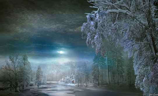 Sneg i luna1